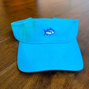Southern Tide mini Skipjack Visor Blue